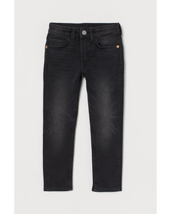 Skinny Fit Jeans Black/washed Out