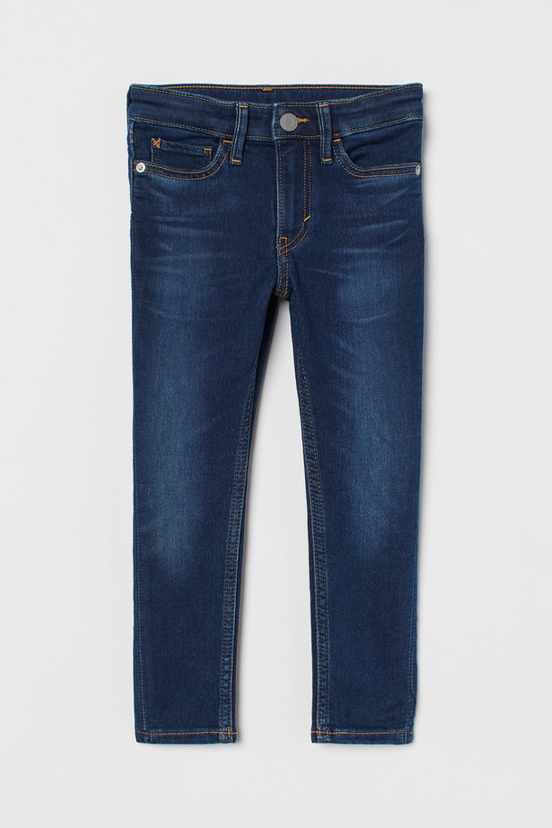 H&M Skinny Fit Jeans Dunkelblau
