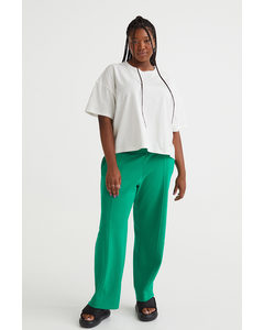 H&m+ Straight Joggers Green
