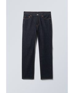 Klean Regular Jeans Med Lige Ben Blå Skyllet
