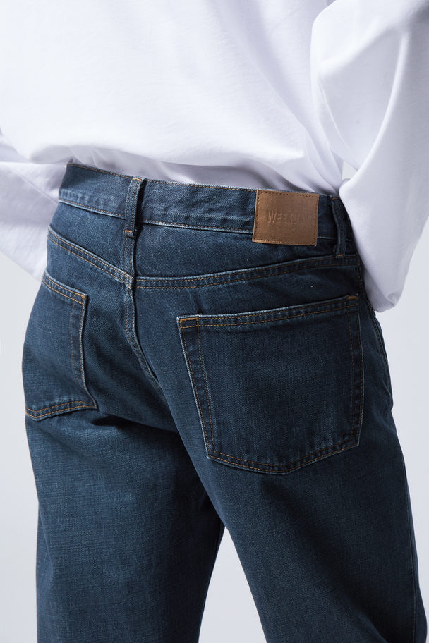 Weekday Klean Regular Jeans Met Rechte Pijpen Saffierblauw