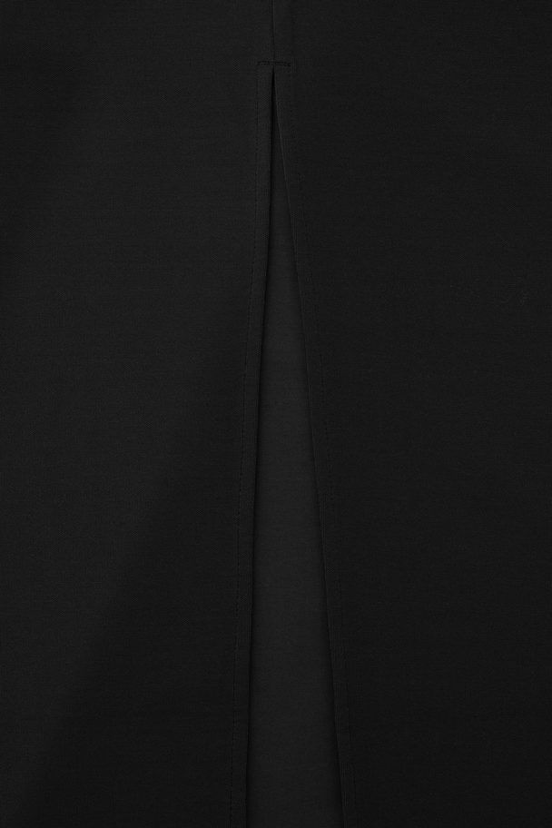 COS Column Maxi Skirt Black