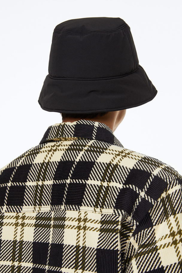H&M Padded Bucket Hat Black