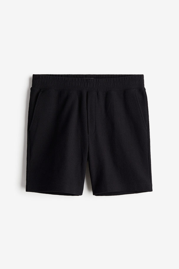 H&M Shorts in Regular Fit Schwarz