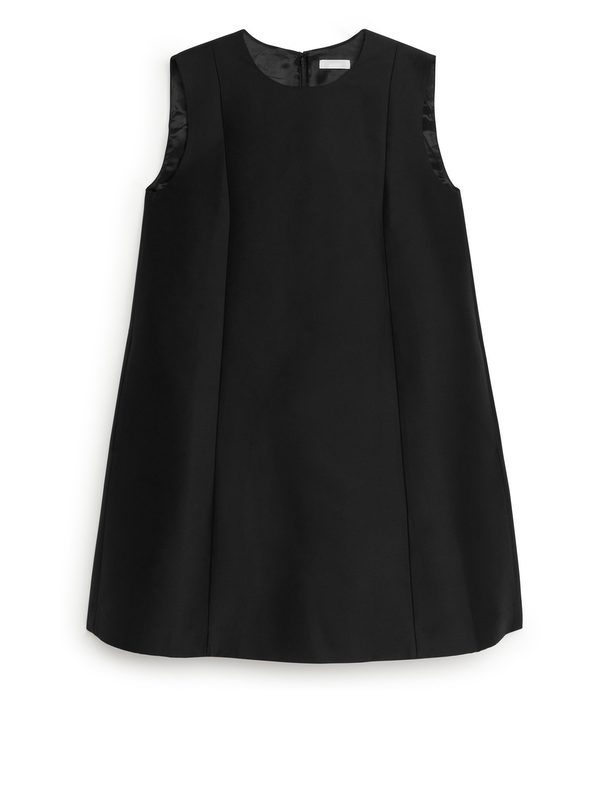 ARKET A-line Mini Dress Black
