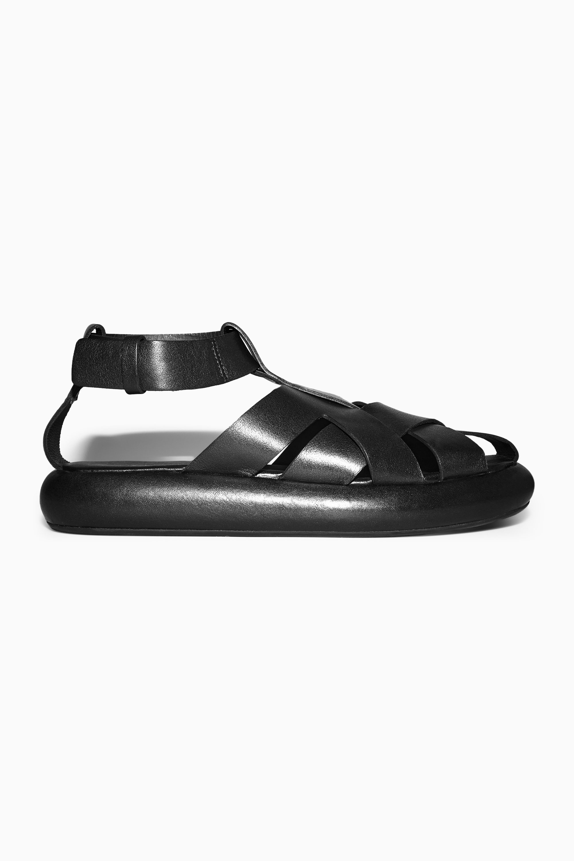 COS LEATHER FISHERMAN SANDALS 41