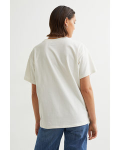 T-Shirt mit Print Weiß/UCLA
