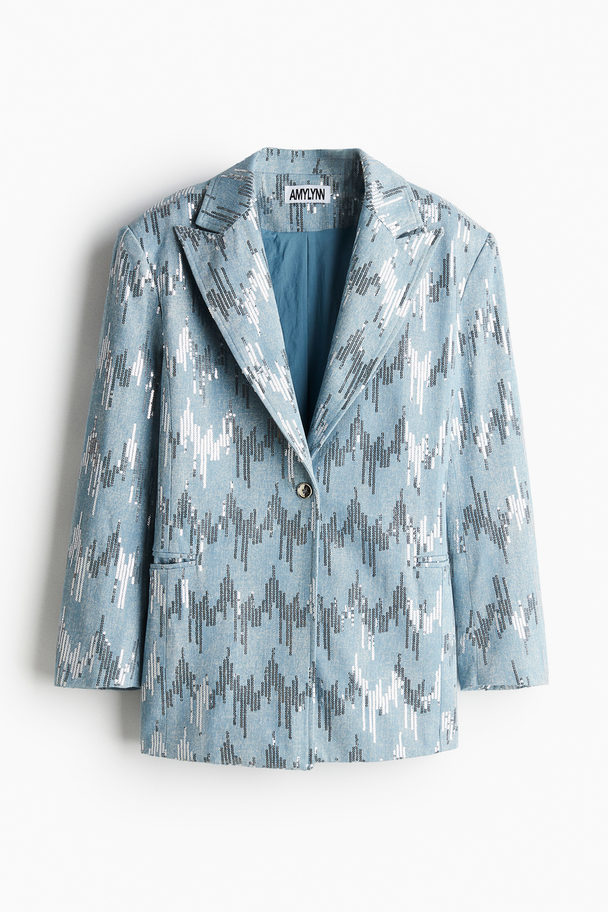 AMY LYNN Teddie Blazer Blue