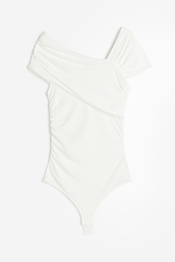 H&M Gathered Thong Body White