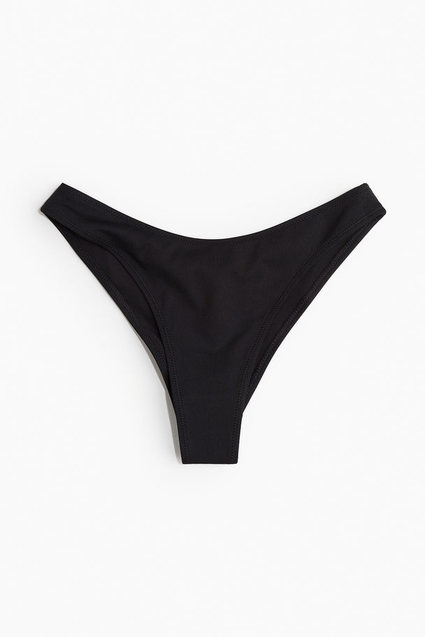 H&M Bikinihose Brazilian Schwarz