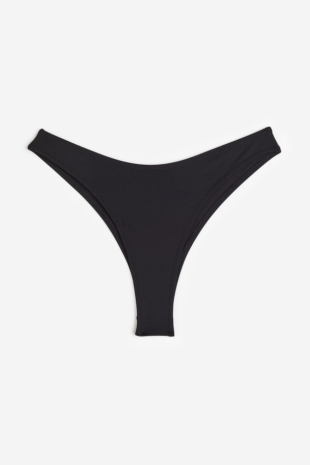 H&M Bikinihose Brazilian Schwarz