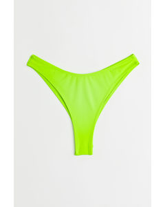 Brazilian Bikini Bottoms Neon Green