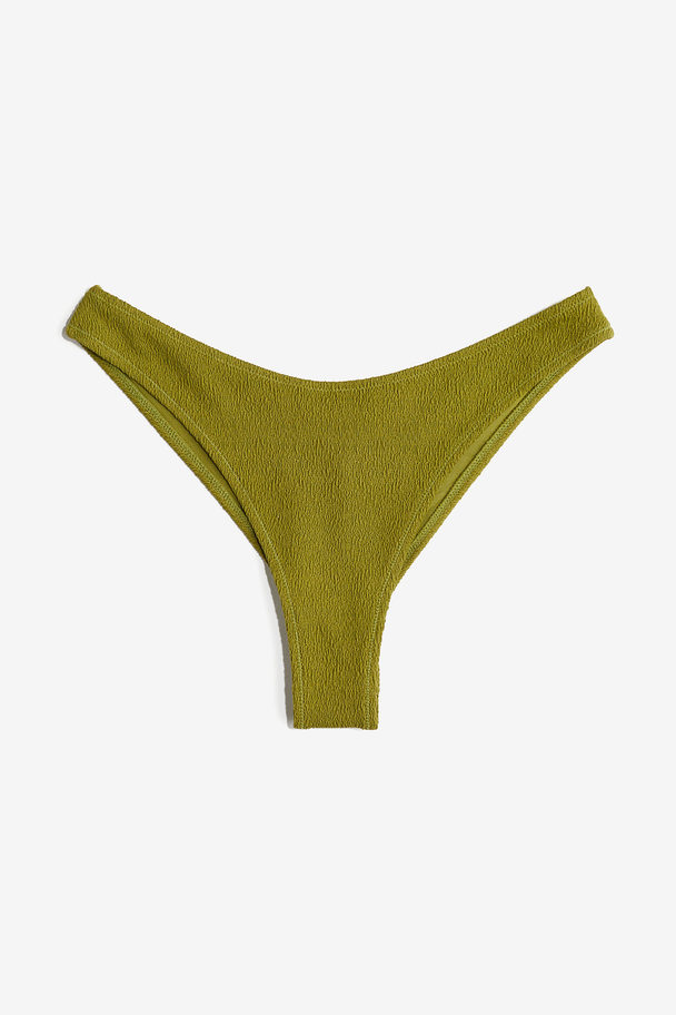 H&M Brazilian Bikini Bottoms Olive Green