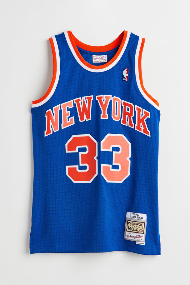 Mitchell & Ness Swingman Jersey - Patric Ewing 91 - Ny Knicks Royal - New York Knicks
