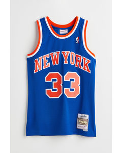 Swingman Jersey - Patric Ewing 91 - Ny Knicks Royal - New York Knicks
