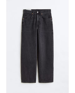 Baggy Jeans Denimzwart