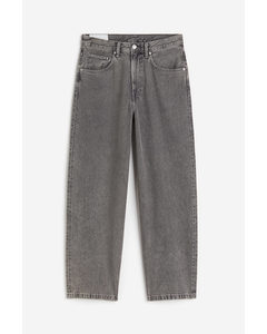 Baggy Jeans Dunkelgrau