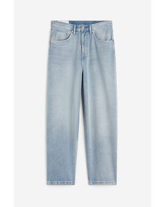 Baggy Jeans Helles Denimblau