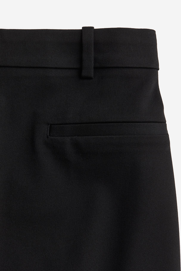 H&M Twill Skirt Black