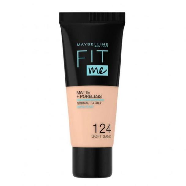 Maybelline Maybelline Fit Me Matte + Poreless Foundation - 124 Soft Sand