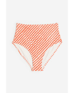 Bikini Bottoms Red/patterned