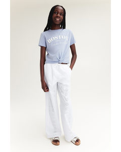 Pull-on Trousers White