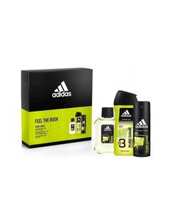 Giftset Adidas Pure Game Edt 100ml + Shower Gel 250ml + Deo Spray 150ml