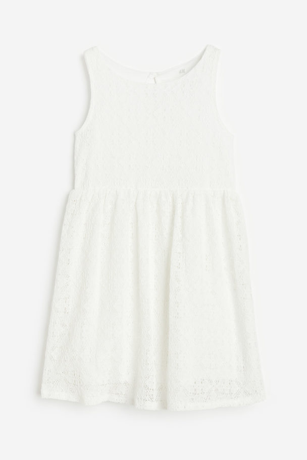 H&M Lace Dress White