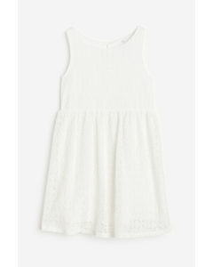 Lace Dress White