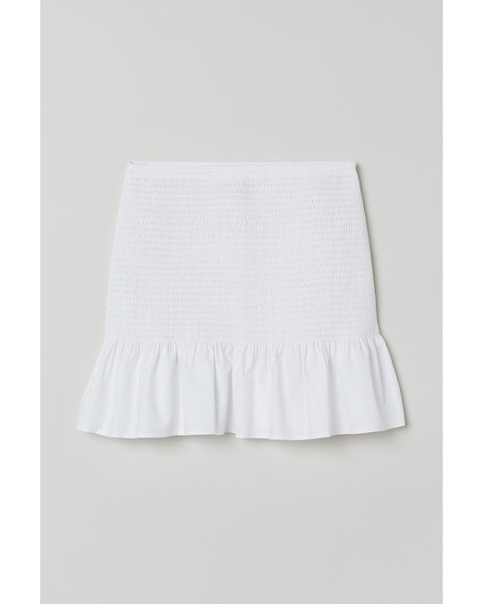 H&M Skirt White