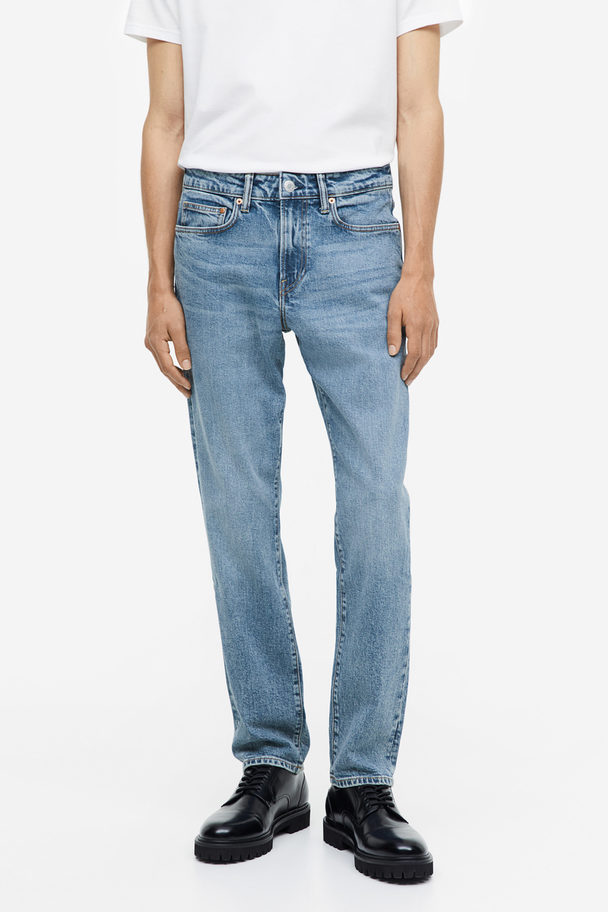 H&M Regular Jeans Blauw