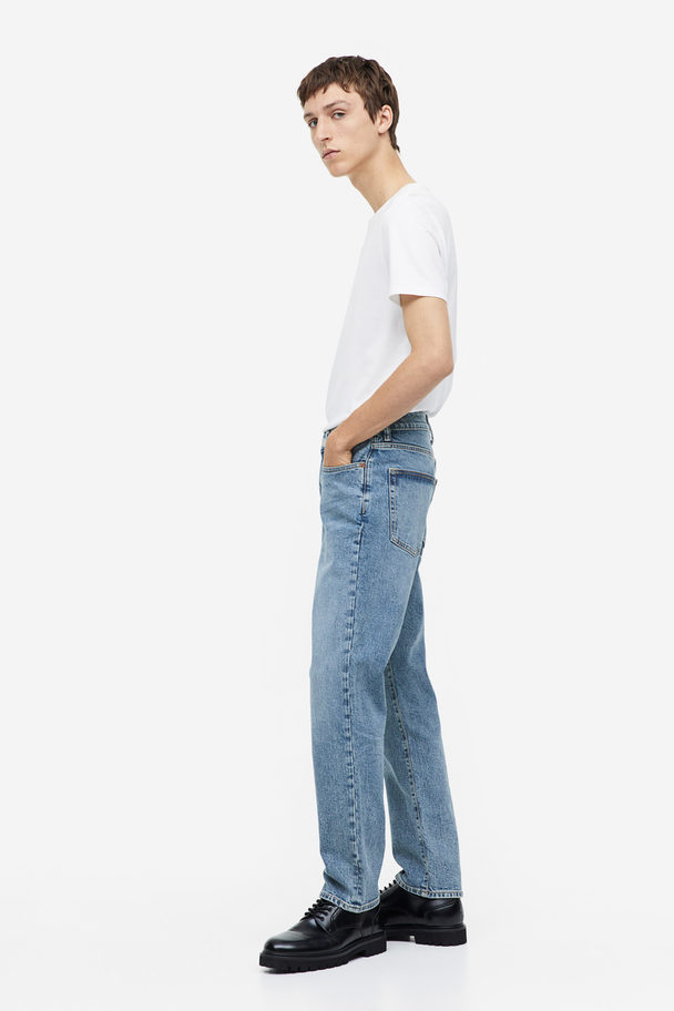 H&M Regular Jeans Blauw