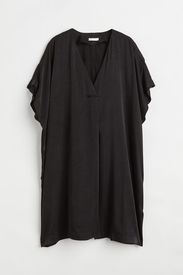 H&M Knee-length Dress Black