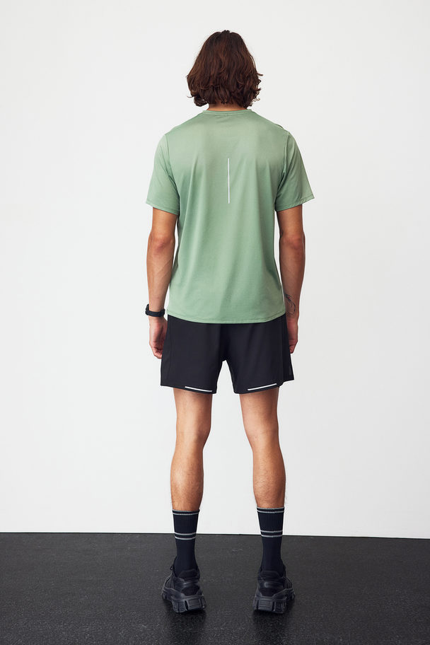 H&M DryMove™ Lauf-T-Shirt Grün