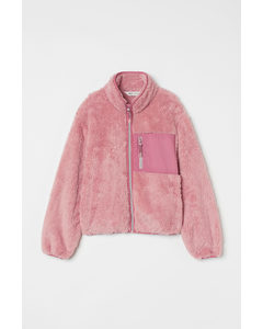 Teddy Jacket Light Pink