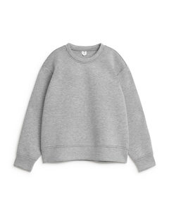 Scuba Sweatshirt Grey Melange