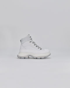 Luna Hiker Lace Boot White