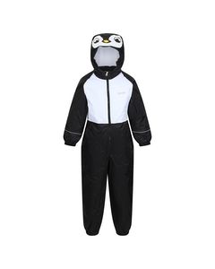 Regatta Childrens/kids Mudplay Iii Penguin Waterproof Puddle Suit