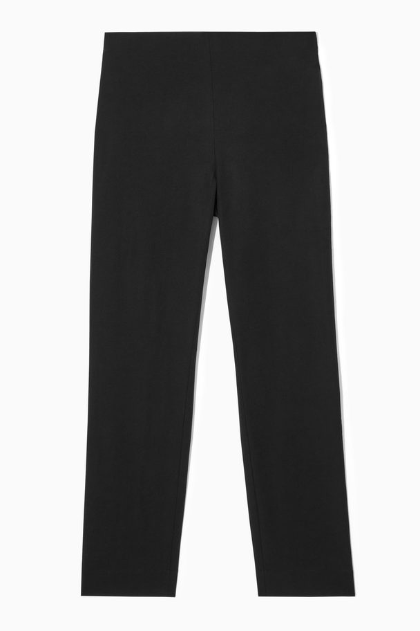 COS Slim-fit Tailored Trousers Black