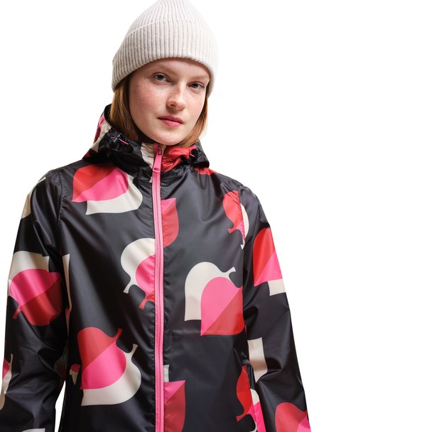 Regatta Regatta Womens/ladies Orla Kiely Pack-it Leaves Waterproof Jacket