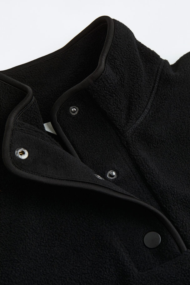 H&M Fleece Jacket Black