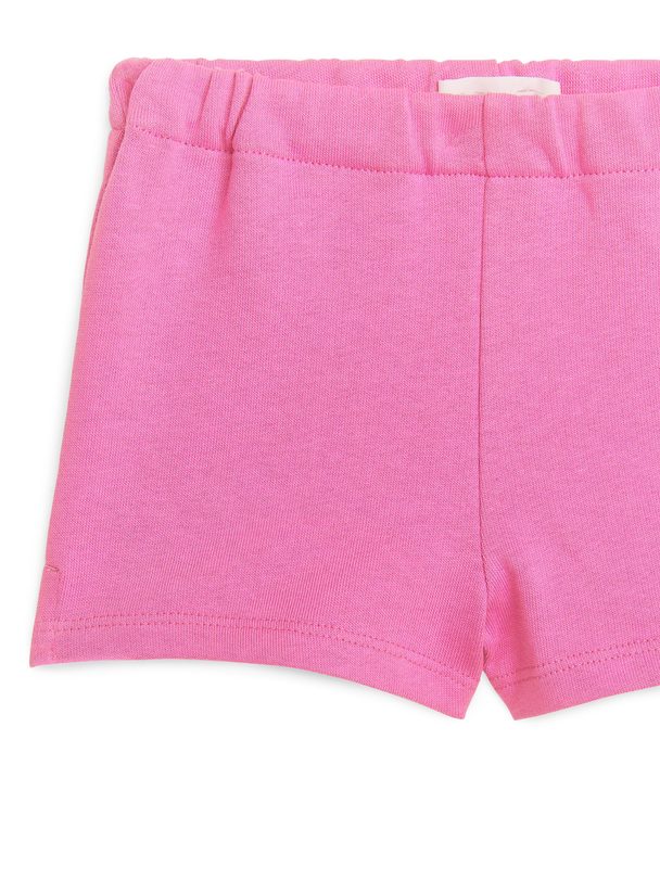 ARKET Shorts Af Bomuldsfrotté Pink
