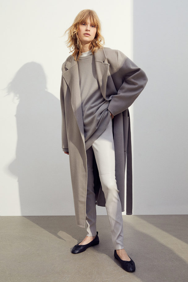 H&M Oversized Cashmere Jumper Grey