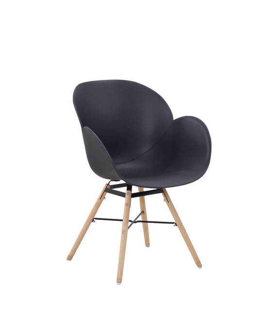 360Living Chair Amalia 110 2er-set Black