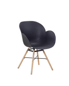 Chair Amalia 110 2er-Set black