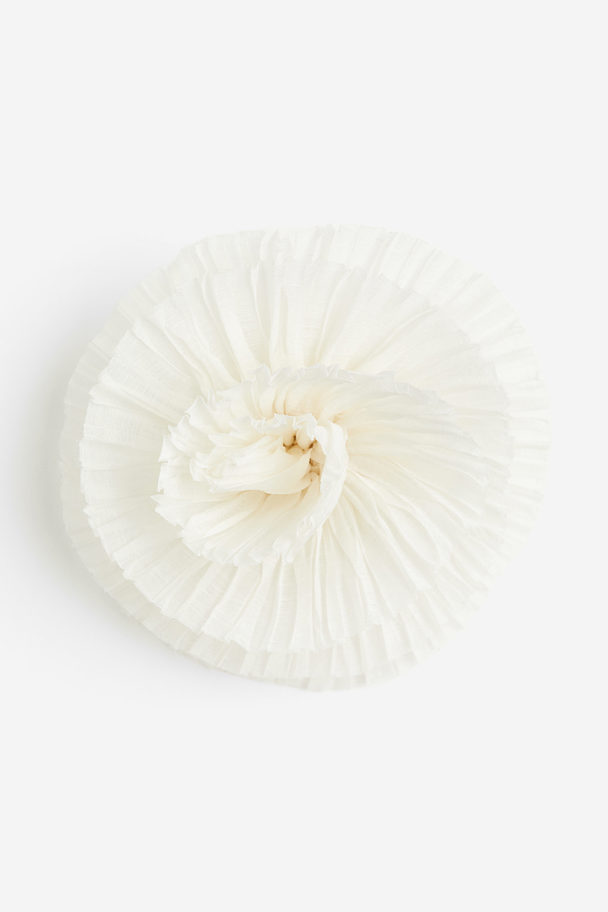 H&M Flower-decorated Hair Clip Cream
