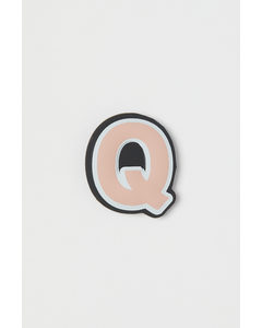 Sticker für Smartphone-Hülle Hellrosa/Q