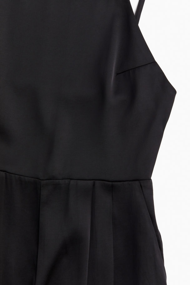 H&M Open-back Jumpsuit Black