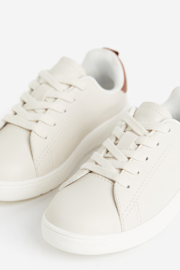 H&M Sneaker Hellbeige