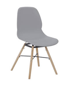 Chair Amy 110 2er-Set grey